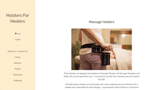 Desktop Screenshot of holstersforhealers.com